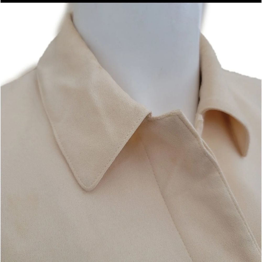 Gallant American Made button up creamy vintage top - Picture 2 of 7